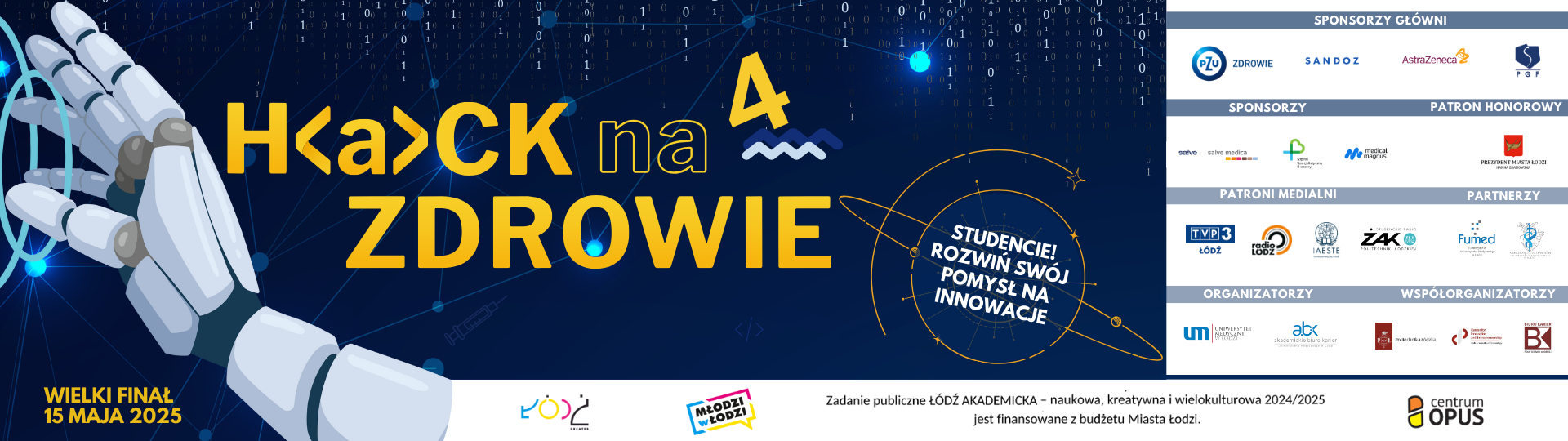 Hackathon "Hack na zdrowie 4" - ruszyła rekrutacja zespołów